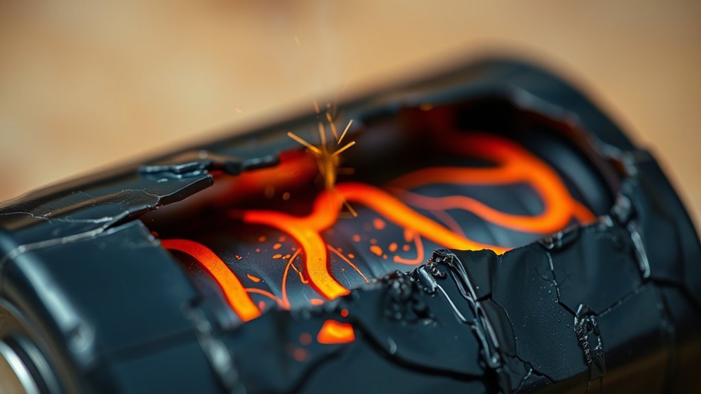 battery faults cause dangerous shorts