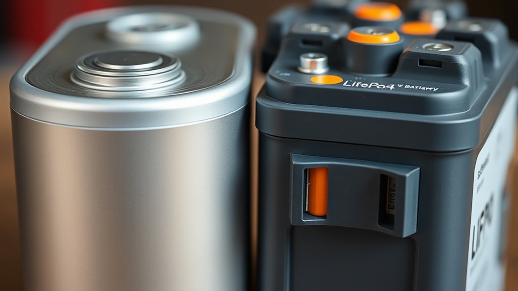 battery types and characteristics