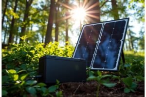 Top Camping Lithium Batteries with Solar Charging Power