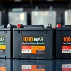 100AH Deep Cycle Lithium Battery Comparison