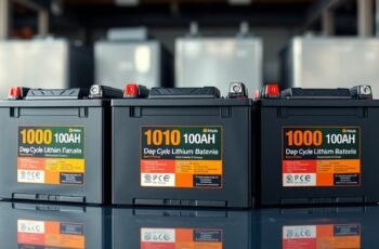 100AH Deep Cycle Lithium Battery Comparison