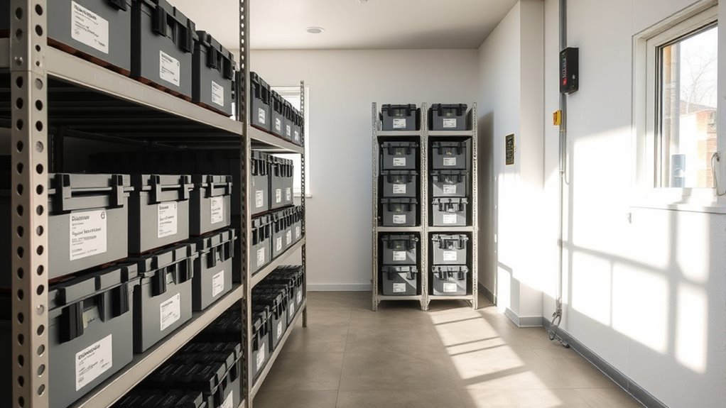 proper storage preserves battery health