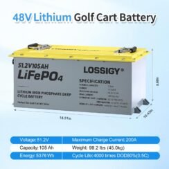 48V Lithium Golf Cart Battery Review — Sure Power & Durability 48V Lithium Golf Cart Battery Review — Sure Power & Durability