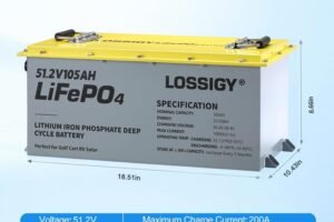 48V Lithium Golf Cart Battery Review — Sure Power & Durability