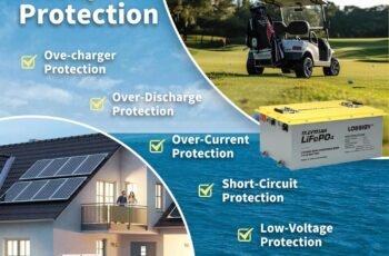 LOSSIGY 48V Golf Cart Lithium Battery Conversion Kit Review