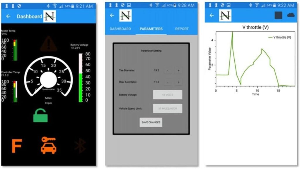 Navitas Amp TAC2 Controller Upgrade Compatible with EZGO RXV Elite 2023-Up Golf Cart Models with Samsung Factory Lithium Batteries