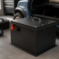 CHINS 48V Lithium Golf Cart Batteries 105AH, 200A BMS, Includes 18A Charger, Monitor, 5000+ Cycles